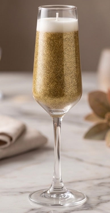 Champagne Candle
