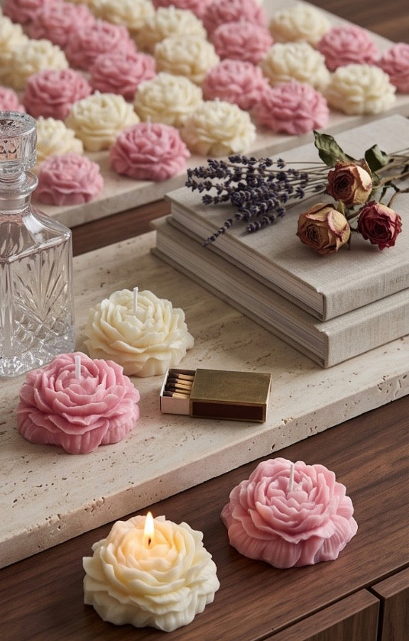 Peony Candle