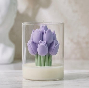 Tulip Bouquet Jar