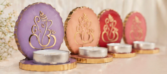 Ganpati Tealight Holder