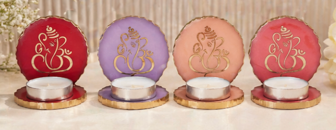 Ganpati Tealight Holder