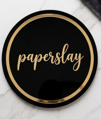 Nameplate - Circle