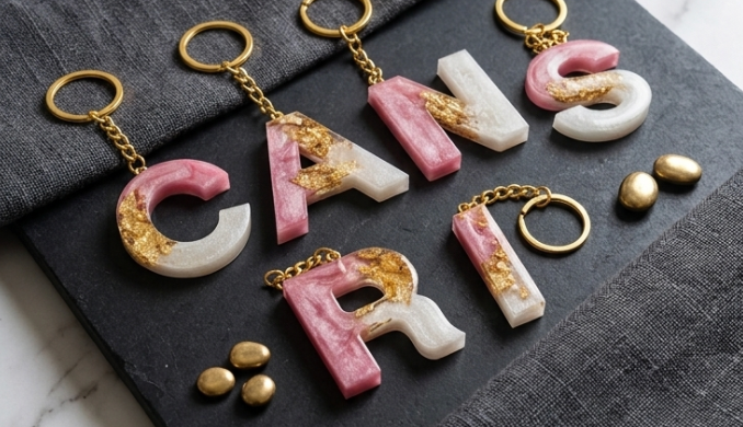 Resin Keychains